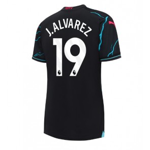 Manchester City Julian Alvarez #19 Tredje Tröja Dam 2023-24 Kortärmad